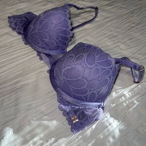 Savage X Fenty Lavender Lace Bra